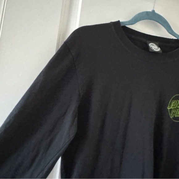 Santa Cruz Skateboards Serpent Loop Black Long Sleeve Shirt Men's Size Small - Picture 6 of 14